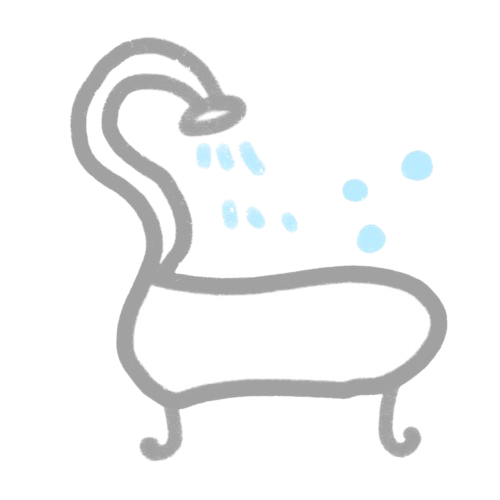 Icon of bath tub - hot spa