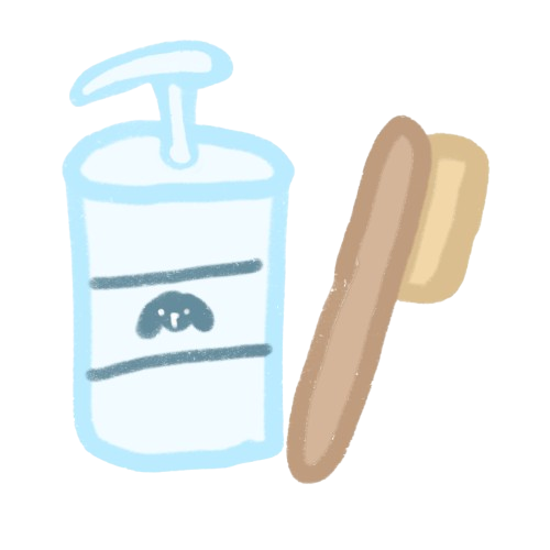 Icon of brush - bath and brush