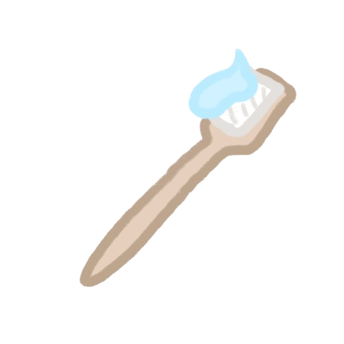Icon of toothbrush - teeth cleaning